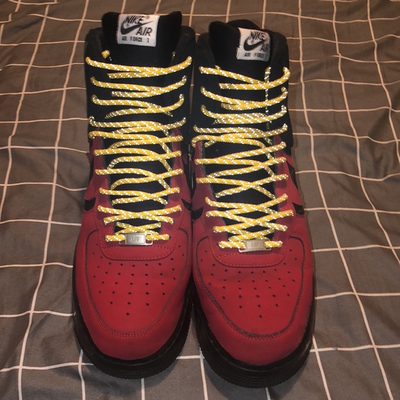 Air Force 1 High Supreme Bakin’ “University Red” size 12 - Picture 3 of 5
